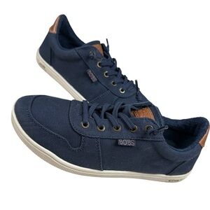 BOBS from Skechers‎ Air-Cooled Arch Fit Navy Sneakers